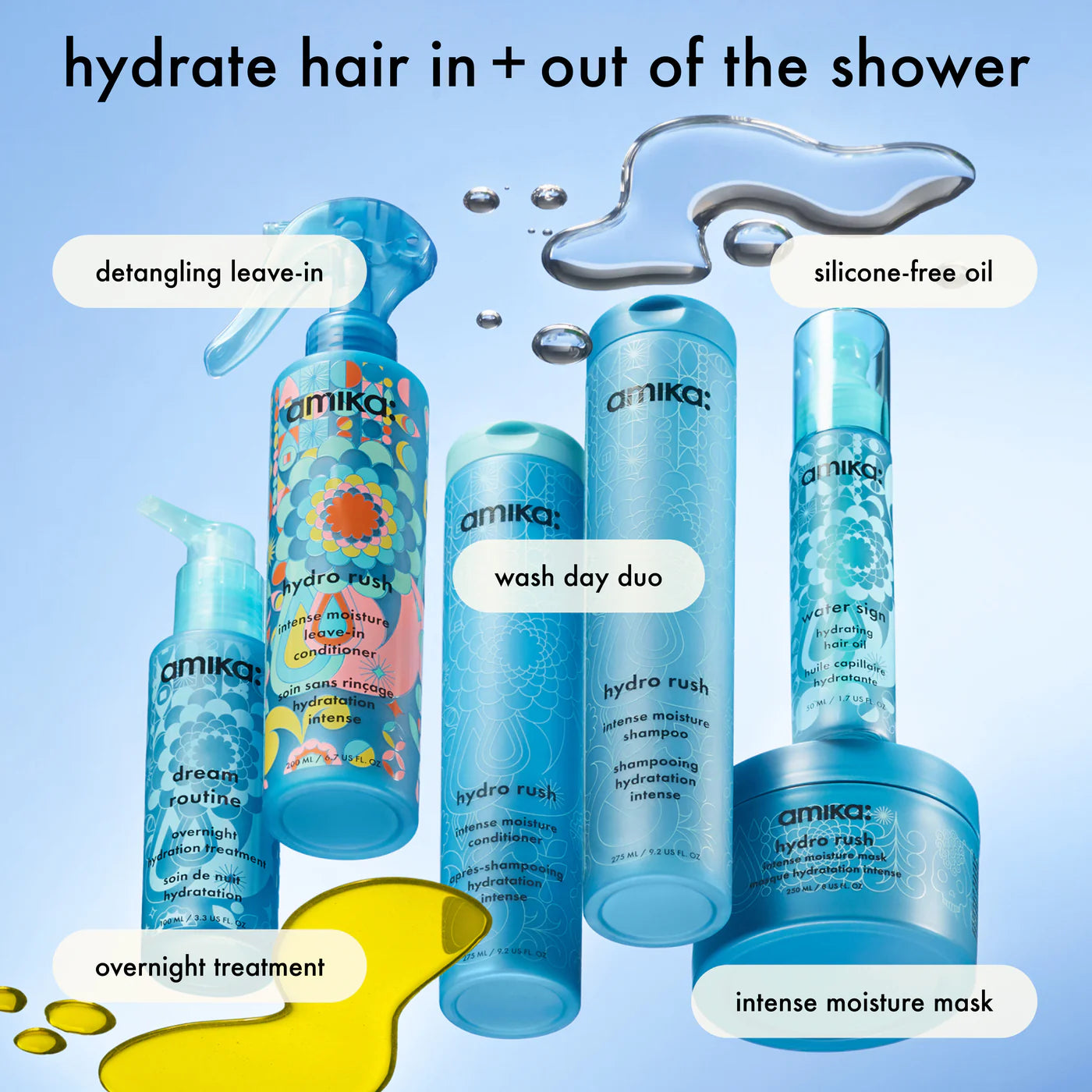 amika: hydro rush leave in