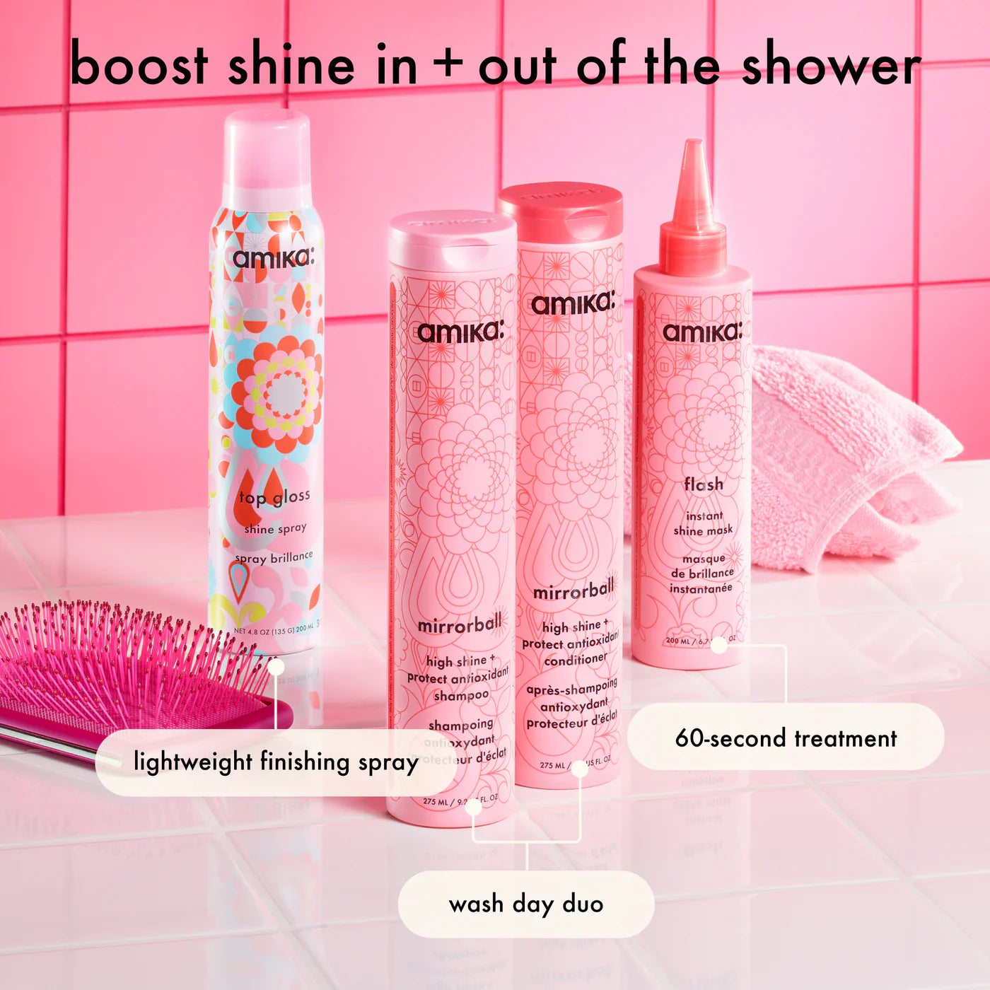 amika: mirrorball conditioner