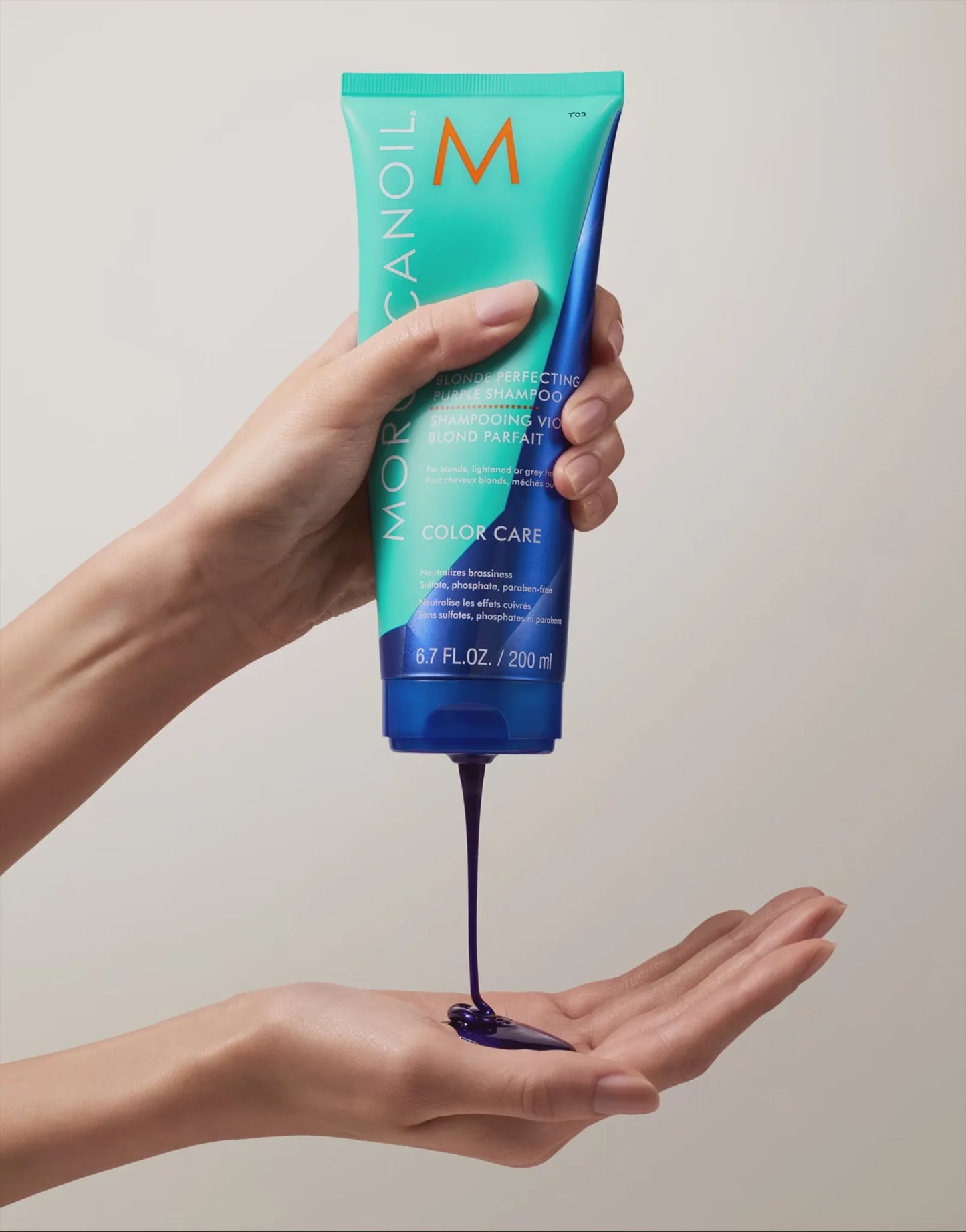 Moroccan Oil Blonde Perfecting Purple Shampoo
