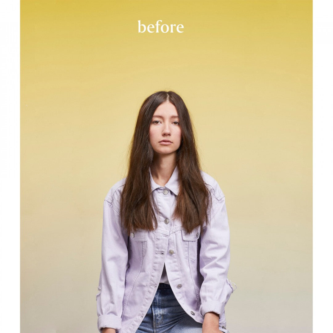 Evo Fabuloso Cool Brown Colour Intensifying Conditioner Before