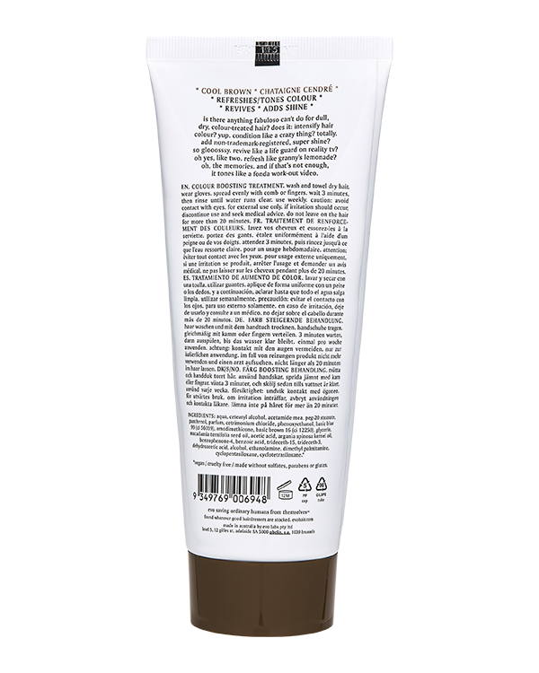 Buy Evo Fabuloso Cool Brown Colour Intensifying Conditioner 220mL - True Grit Store