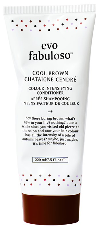Buy Evo Fabuloso Cool Brown Colour Intensifying Conditioner 220mL - True Grit Store