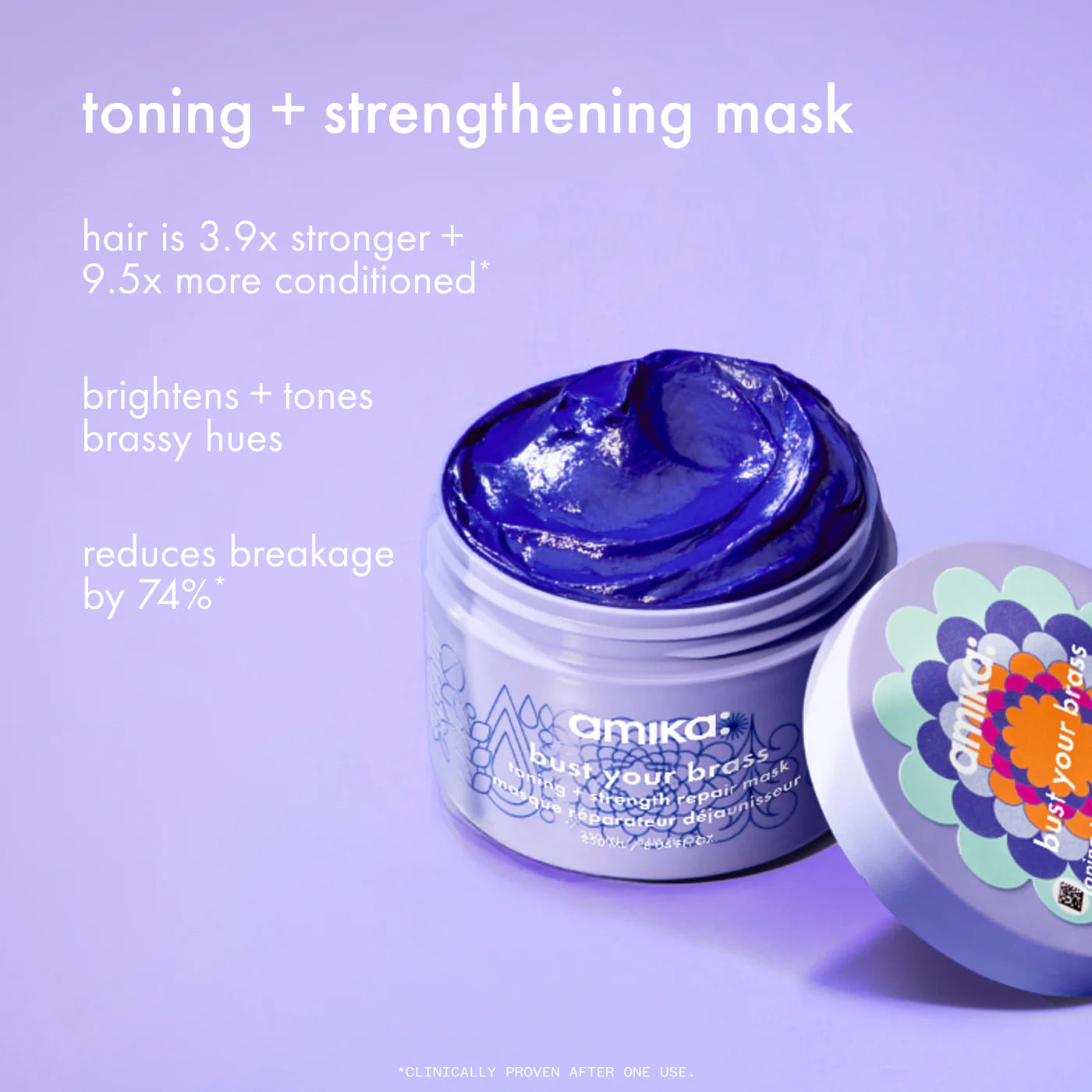 amika: bust your brass toning mask