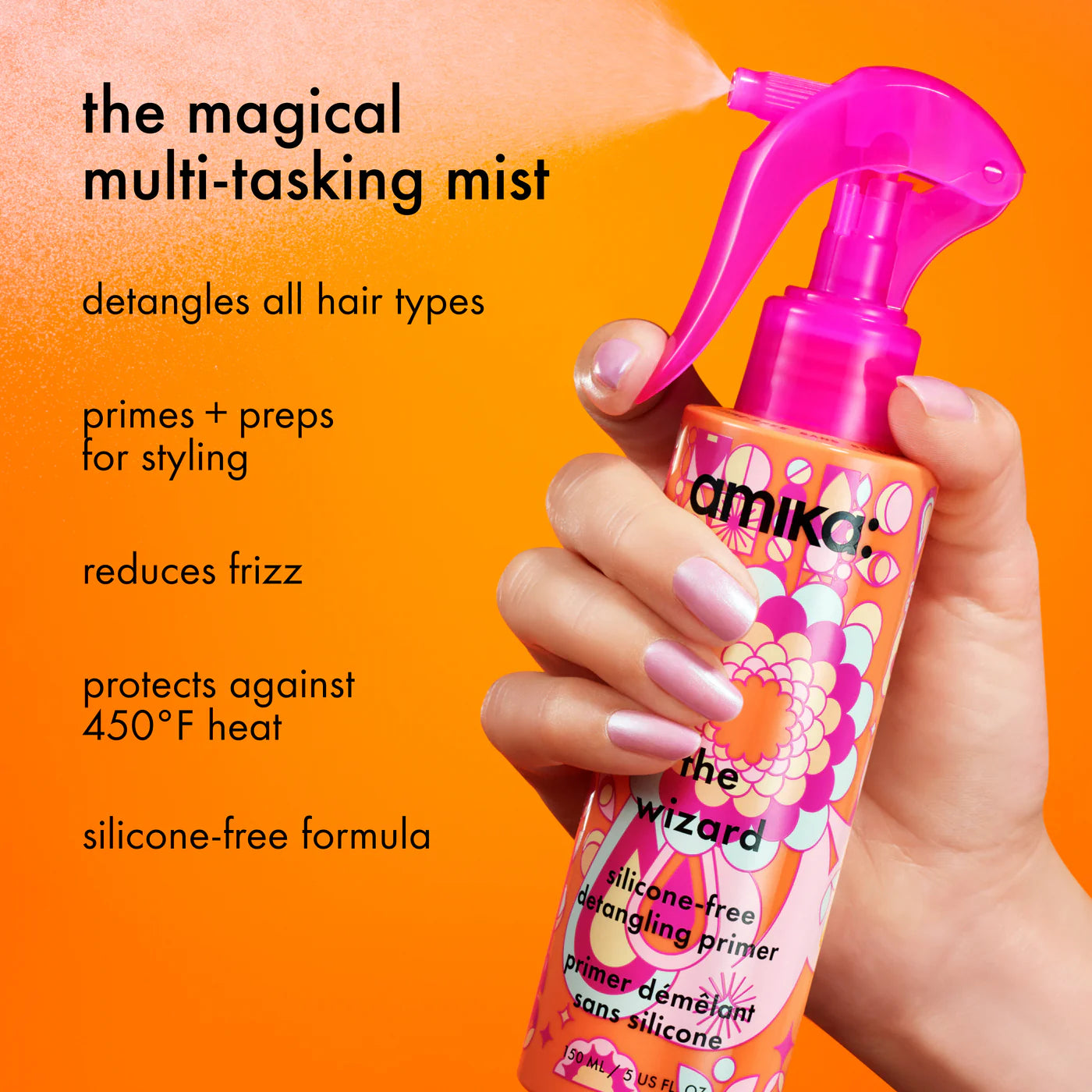 amika: the wizard (silicone free)