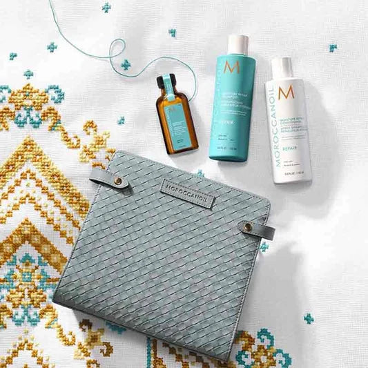 Moisture repair gift set (includes travel sized treatment oil)
