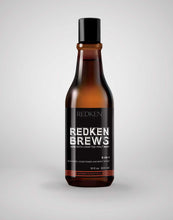 Load image into Gallery viewer, Redken Brews 3-in-1 Shampoo, Conditioner &amp; Body Wash 300mL - True Grit Store