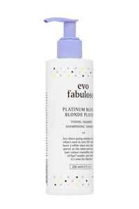 Evo Fabuloso Platinum Blonde Toning Shampoo 250mL