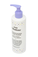 Load image into Gallery viewer, Evo Fabuloso Platinum Blonde Toning Shampoo 250mL