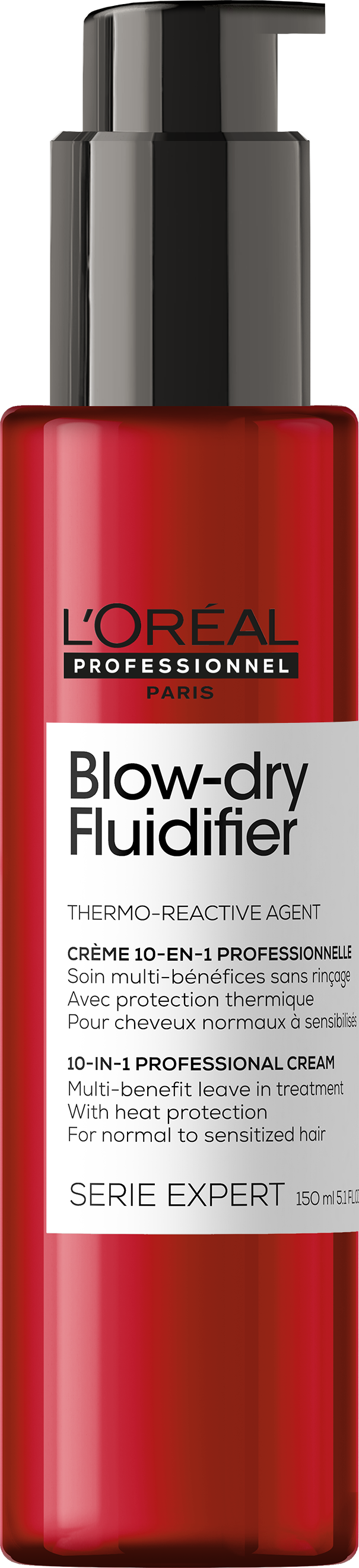 L'Oréal Professionnel Serie Expert Blow-dry Fluidifier 10-in-1 Professional Cream 150mL - True Grit Store