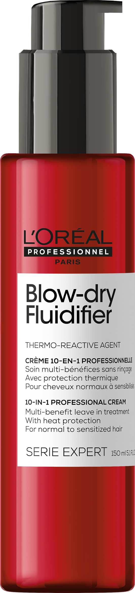 L'Oréal Professionnel Serie Expert Blow-dry Fluidifier 10-in-1 Professional Cream 150mL - True Grit Store