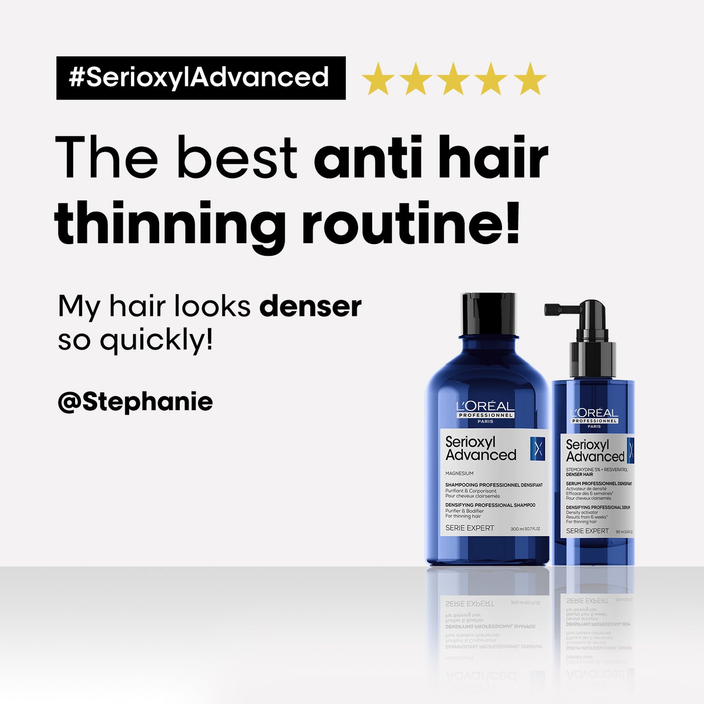 Serioxyl Denser Hair Growth Serum 90mL