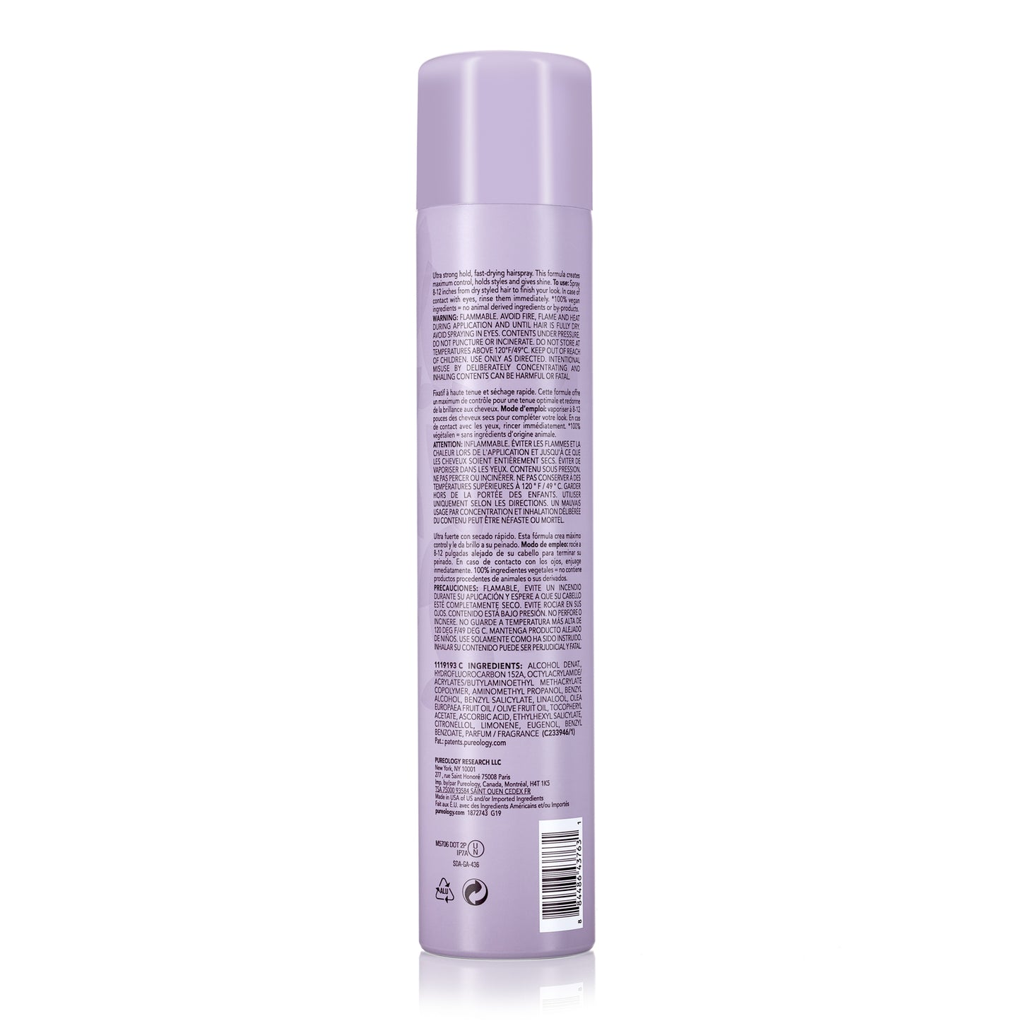 Pureology Style + Protect Lock it Down Hairspray 365mL - True Grit Store