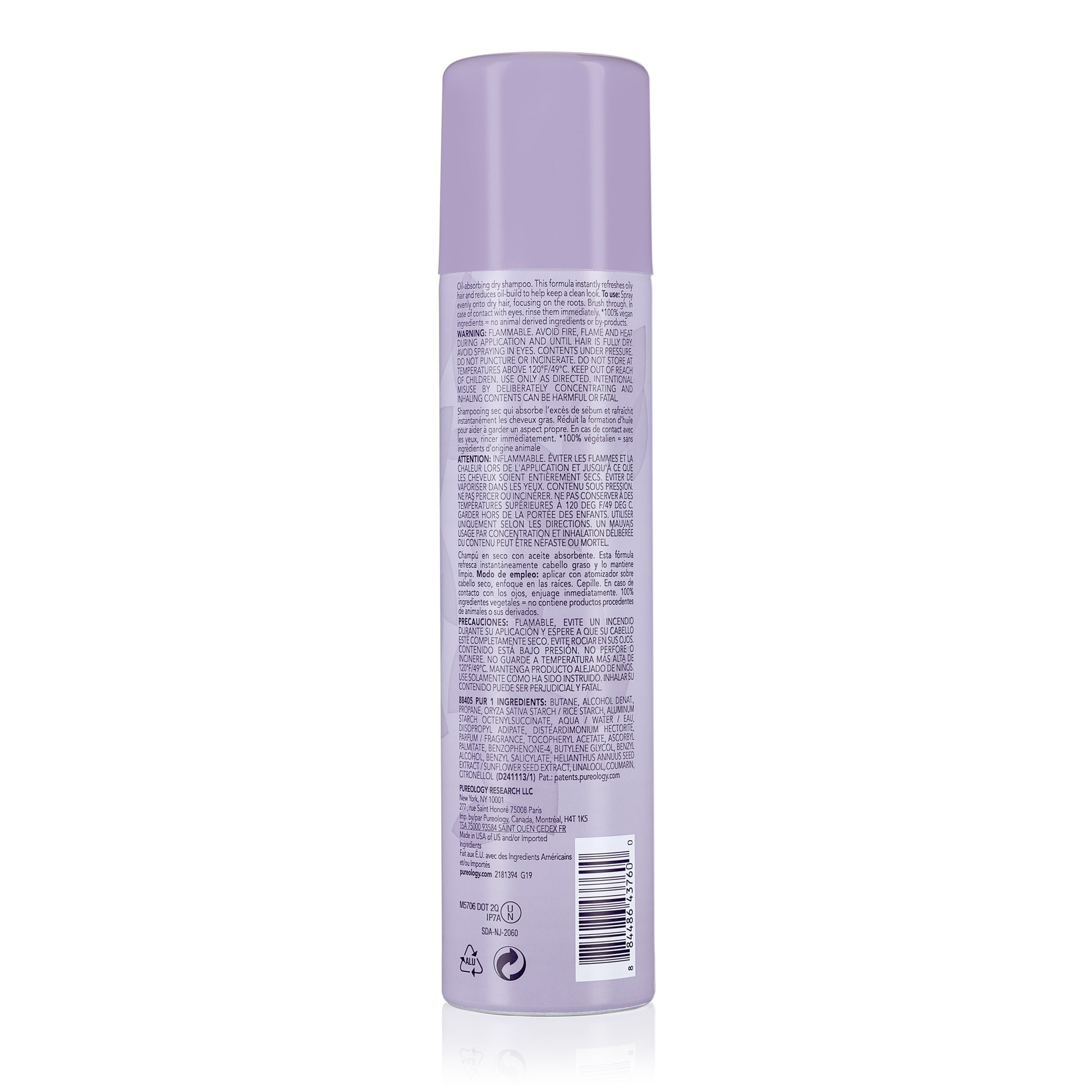 Pureology Style + Protect Refresh & Go Dry Shampoo 238mL - True Grit Store